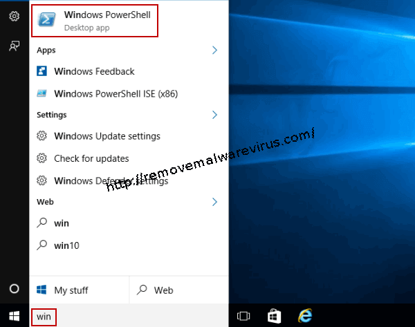 open windows powershell by search How To Mend Corrupted Calculator App on Windows 10?