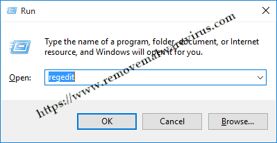 regedit via run Solution To Mend Socket Error 10060 On Windows System