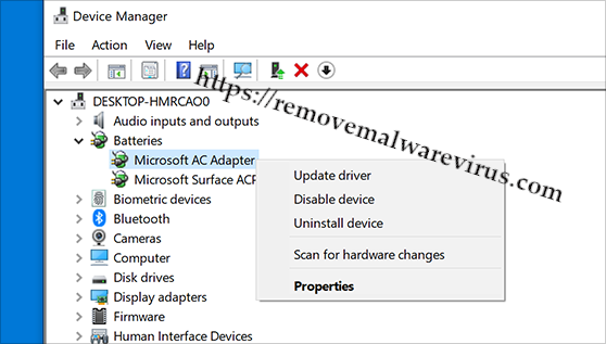 update device driver Resolve APC_INDEX_MISMATCH BSOD on Windows 10
