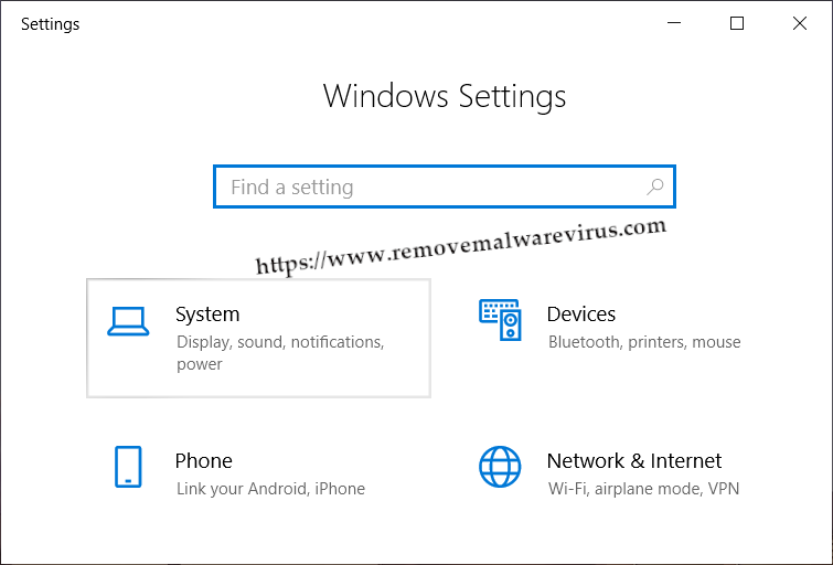 Press Windows key I to open Settings then click on System (Resolved) Headphones Not Working In Windows 10