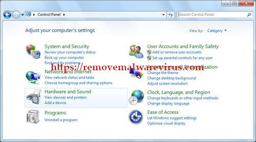 control panel Best Method To Fix The Javaw.exe Error On Windows