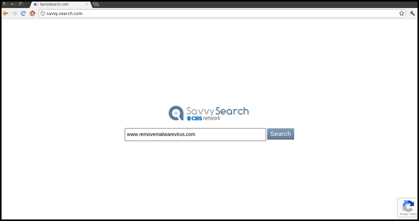 Supprimer Savvy.search.com