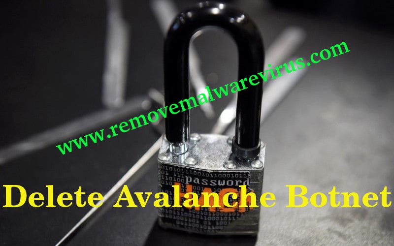 Delete Avalanche Botnet