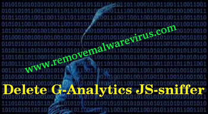 Löschen Sie G-Analytics JS-Sniffer