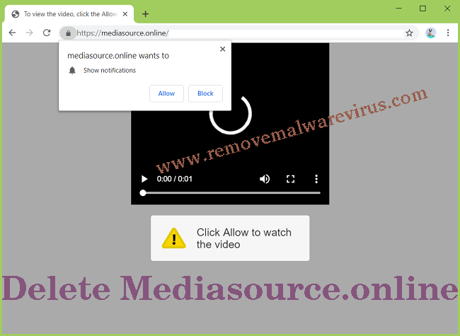 Delete Mediasource.online